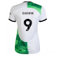 Echipament fotbal Liverpool Darwin Nunez #9 Tricou Deplasare 2023-24 pentru femei maneca scurta